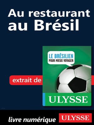 cover image of Au restaurant au Brésil (Guide de conversation)